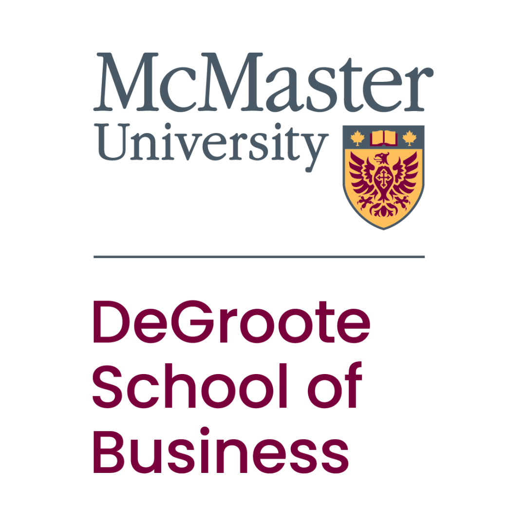 DeGroote School of Business logo.