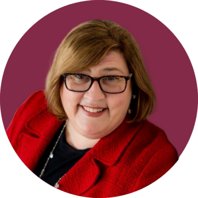 Headshot of Jane Albright, smiling.