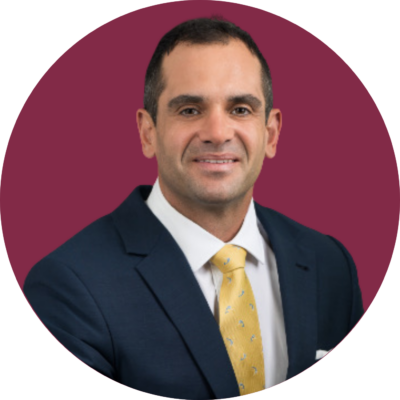 Headshot of Michael Porto, smiling.